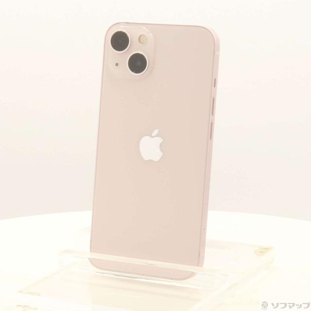(中古)Apple iPhone13 128GB ピンク MLNE3J/A SIMフリー(297-ud)