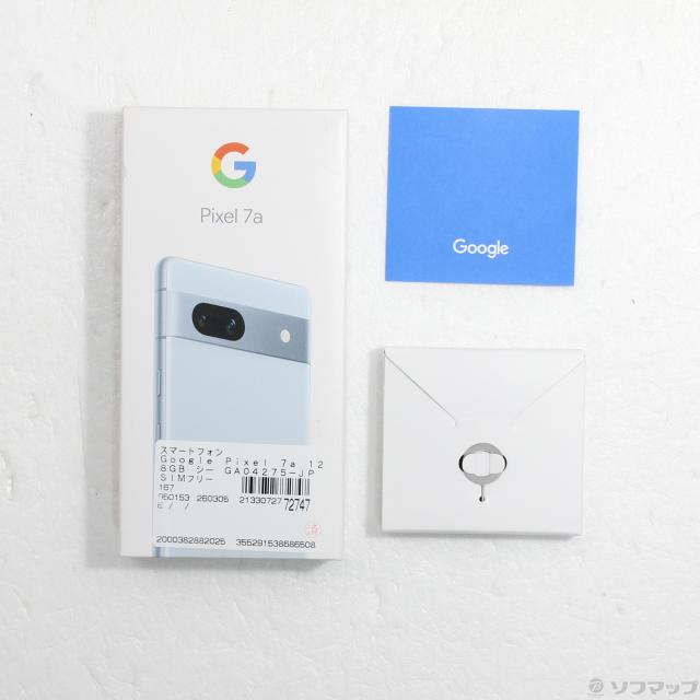 (中古)GOOGLE Google Pixel 7a 128GB シー GA04275-JP SIMフリー(348-ud)_4