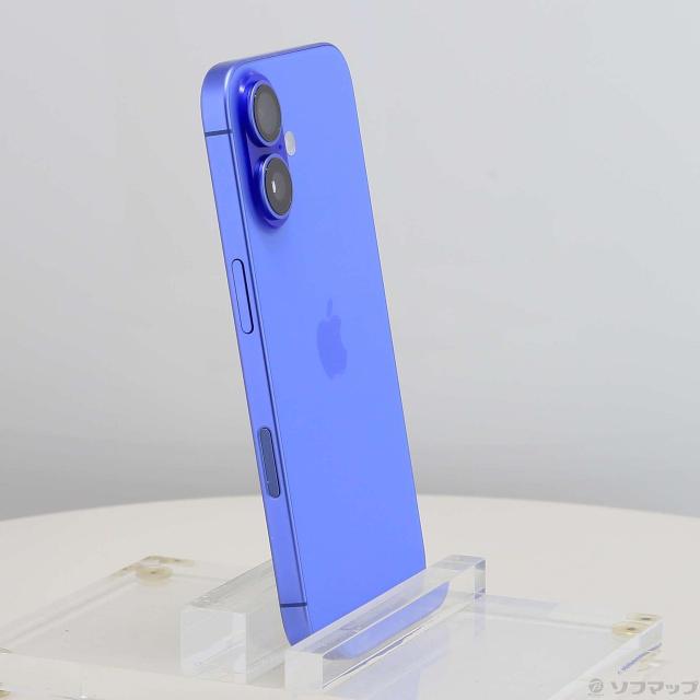(中古)Apple iPhone16 256GB ウルトラマリン MYE03J/A SIMフリー(276-ud)_3