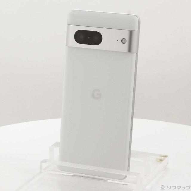 (中古)GOOGLE Google Pixel 7 128GB スノー GOSAT2 Softbank SIMフリー(377-ud)