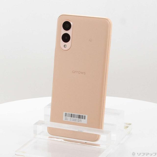 (中古)FCNT arrows We2 64GB ライトオレンジ FCG02 au SIMフリー(377-ud)
