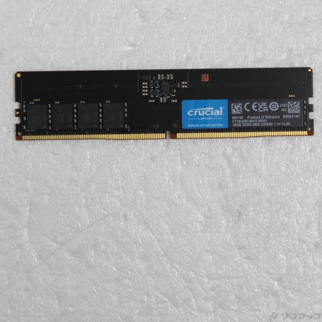 (中古)Crucial CT16G48C40U5 16GB(377-ud)