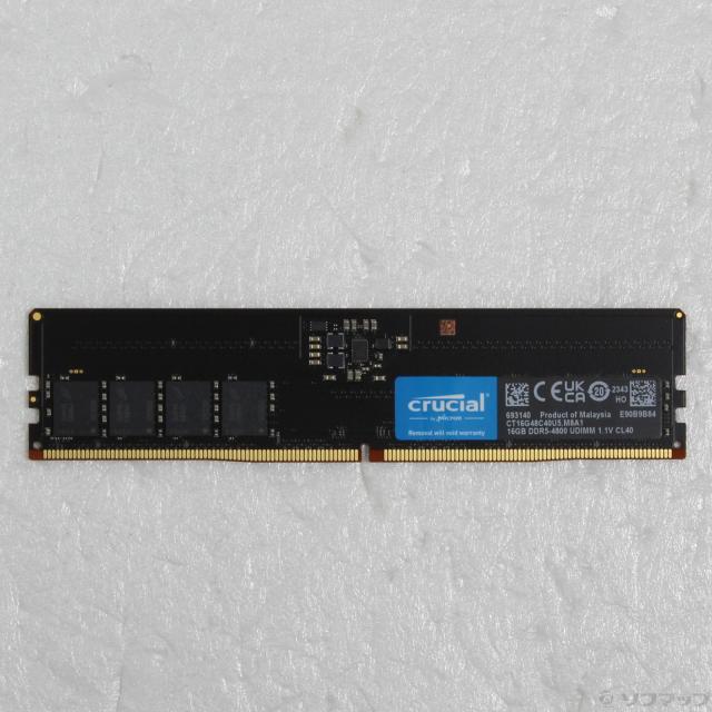 (中古)Crucial CT16G48C40U5 16GB(377-ud)