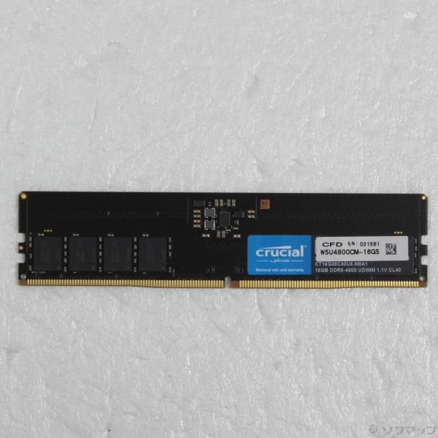 (中古)Crucial CT16G48C40U5 16GB(377-ud)