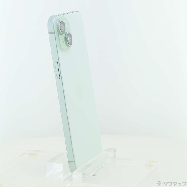(中古)Apple iPhone15 Plus 256GB グリーン NU0Q3J/A SIMフリー(276-ud)_3