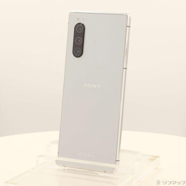 (中古)SONY Xperia 5 128GB グレー J9260JPH SIMフリー(198-ud)