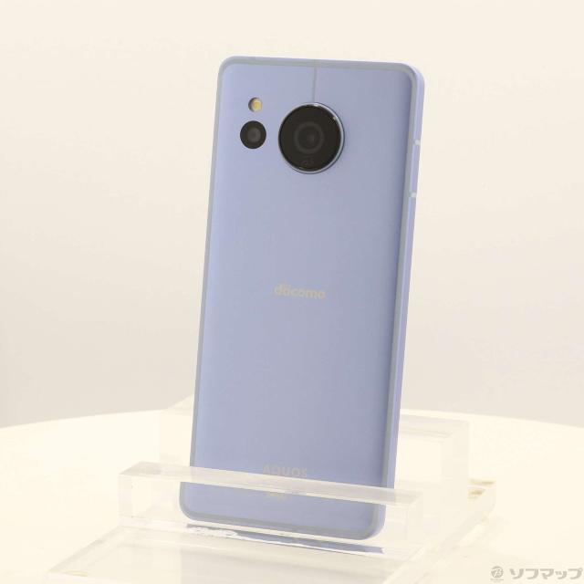 (中古)SHARP AQUOS sense8 128GB ブルー SH-54D docomo SIMフリー(352-ud)