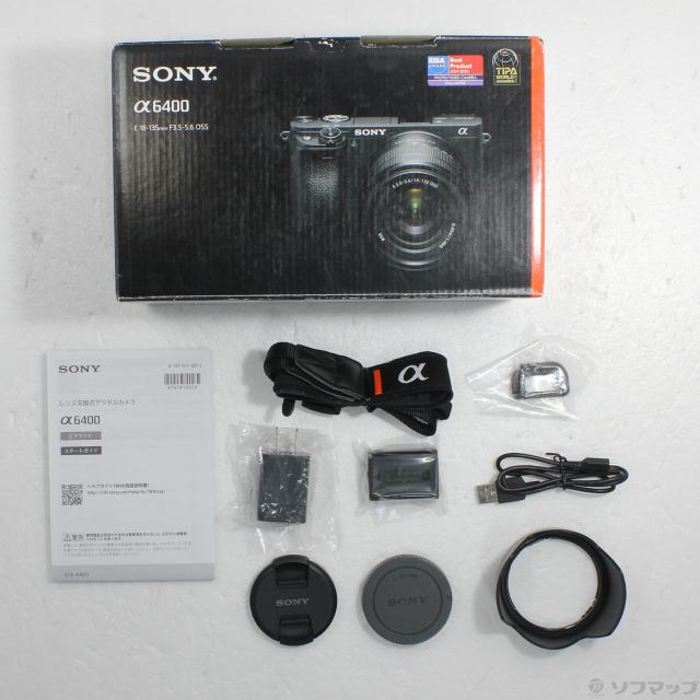 (中古)SONY α6400 ILCE-6400M 高倍率ズームレンズキット ブラック(196-ud)_5