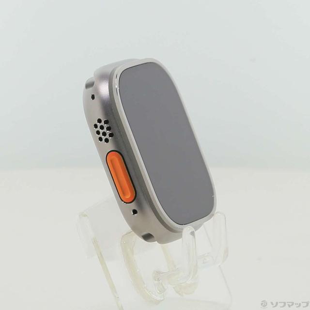 (中古)Apple Apple Watch Ultra 3 GPS + Cellular 49mm ナチュラルチタニウムケース バンド無し(297-ud)_3