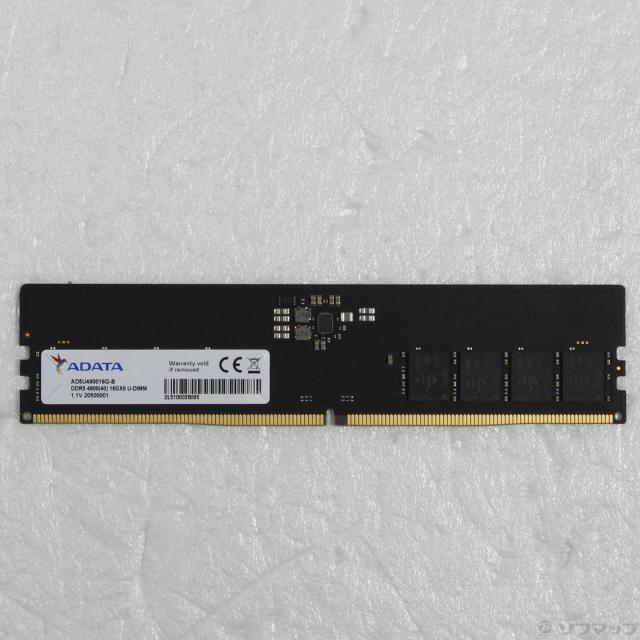 (中古)ADATA 288Pin PC5 38400 16GB デスクトップ用メモリ(262-ud)