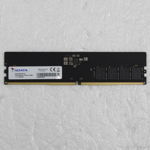 (中古)ADATA 288Pin PC5 38400 16GB デスクトップ用メモリ(262-ud)