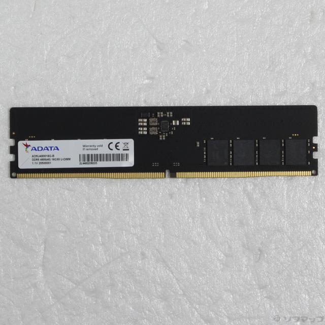 (中古)ADATA 288Pin PC5 38400 16GB デスクトップ用メモリ(262-ud)