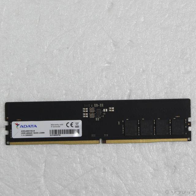 (中古)ADATA 288Pin PC5 38400 16GB デスクトップ用メモリ(262-ud)
