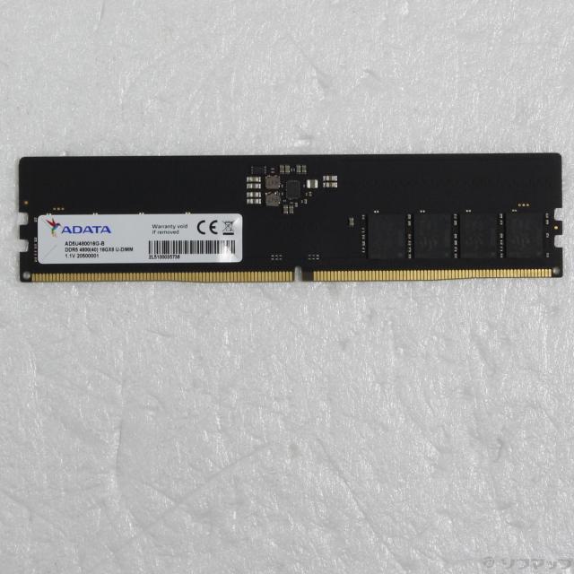 (中古)ADATA 288Pin PC5 38400 16GB デスクトップ用メモリ(262-ud)