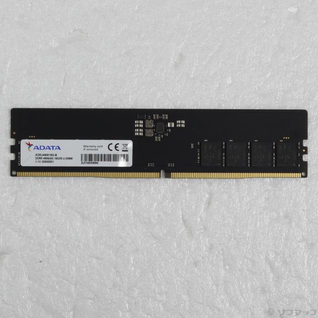(中古)ADATA 288Pin PC5 38400 16GB デスクトップ用メモリ(262-ud)
