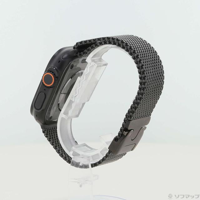 中古)Apple Apple Watch Ultra 2 GPS + Cellular 49mm ブラック 