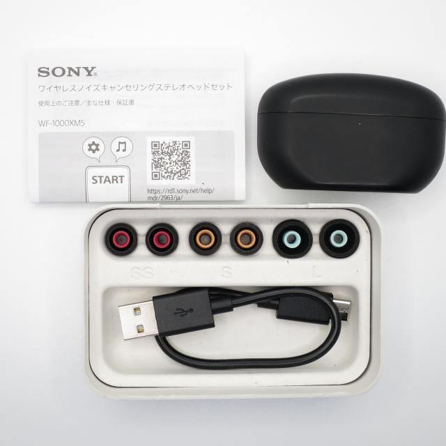 (中古)SONY WF-1000XM5 ブラック(344-ud)_1
