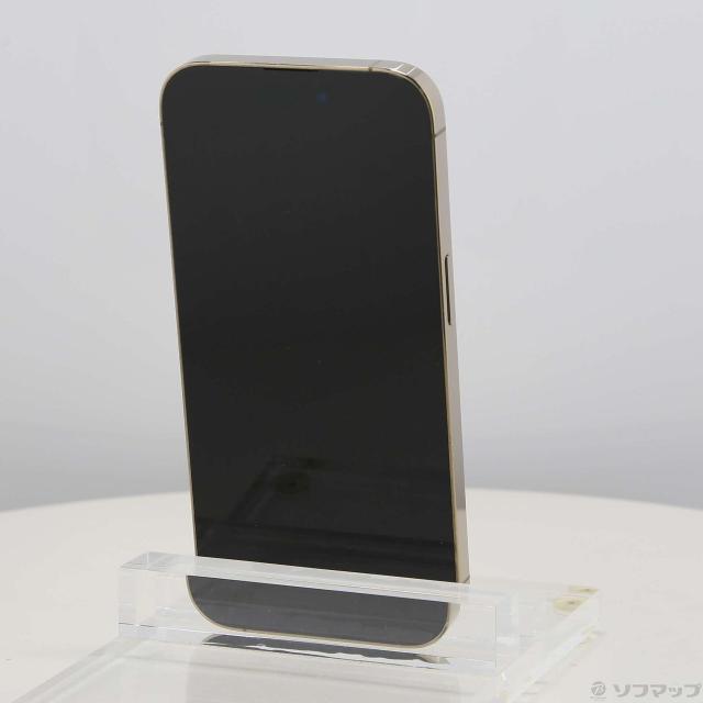 (中古)Apple iPhone14 Pro 256GB ゴールド MQ173J/A SIMフリー(269-ud)_2