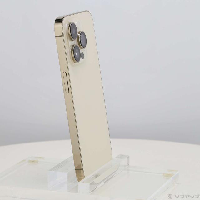 (中古)Apple iPhone14 Pro 256GB ゴールド MQ173J/A SIMフリー(269-ud)_3