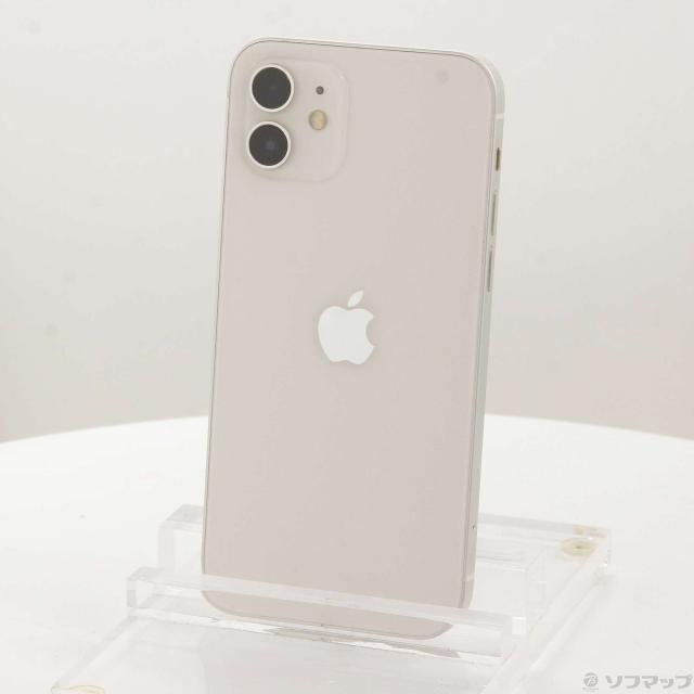 (中古)Apple iPhone12 256GB ホワイト MGJ13J/A SoftBank(349-ud)