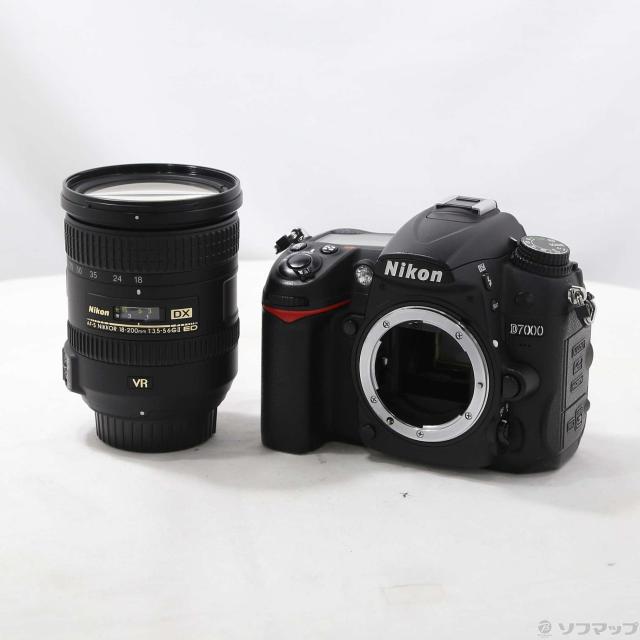 (中古)Nikon Nikon D7000 18-200 VR II 水晶体一揃いの道具 (1620万絵素/SDXC)(258-ud)