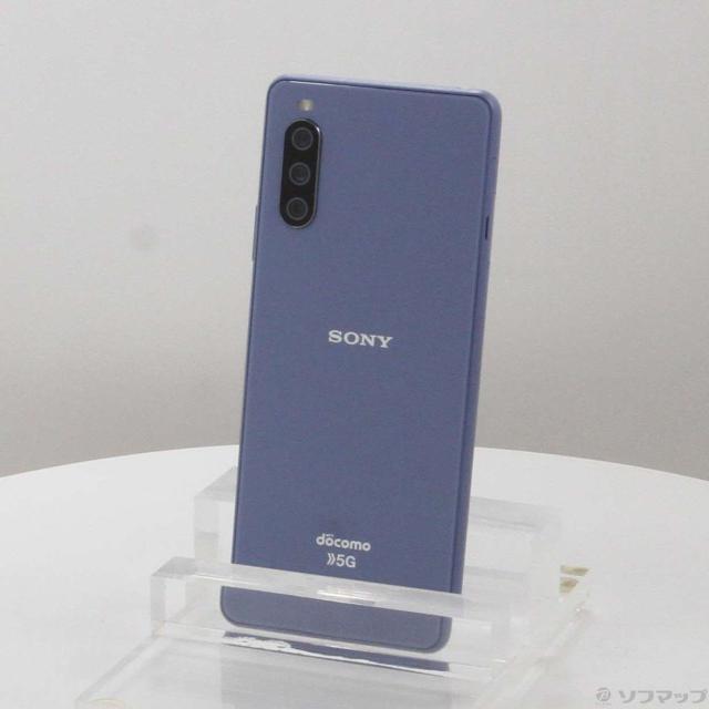 (中古)SONY Xperia 10 III 128GB ブルー SO-52B docomoロック解除SIMフリー(198-ud)