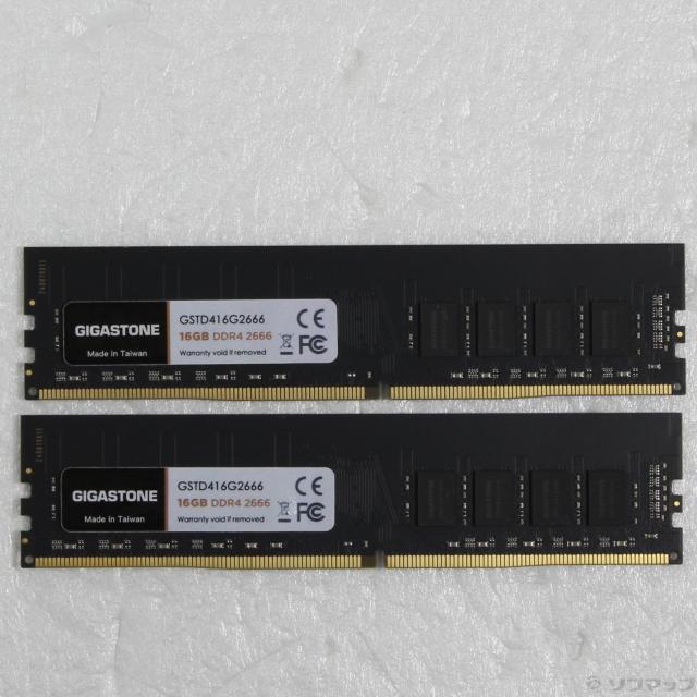 (中古)288P PC4-21300 DDR4-2666 32GB 16GB×2枚組(377-ud)