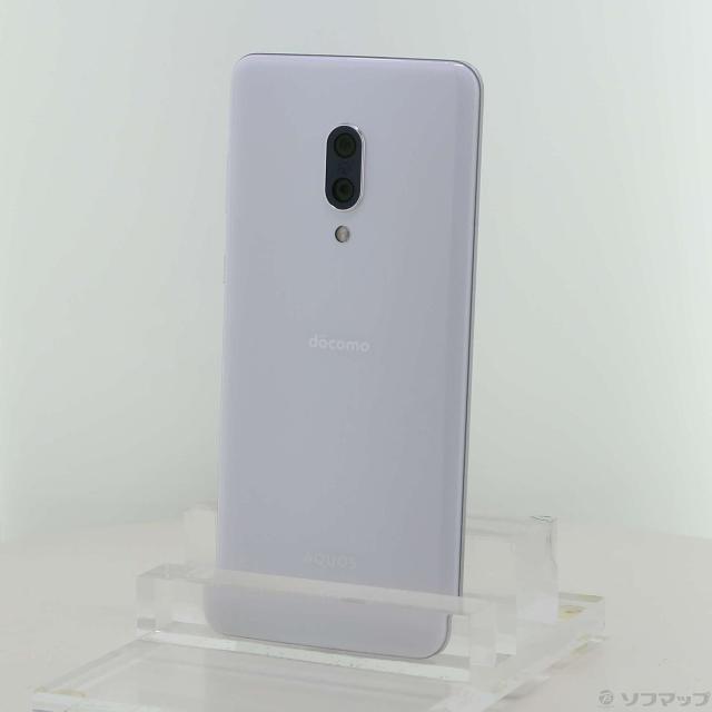 中古)SHARP AQUOS zero2 256GB ミスティホワイト SH-01M docomoロック