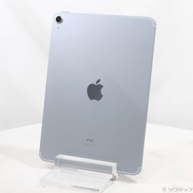 (中古)Apple iPad Air 第4世代 256GB スカイブルー MYH62J/A SIMフリー(269-ud)