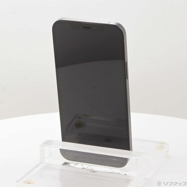 (中古)Apple iPhone12 64GB ブラック MGHN3J/A SIMフリー(258-ud)_2