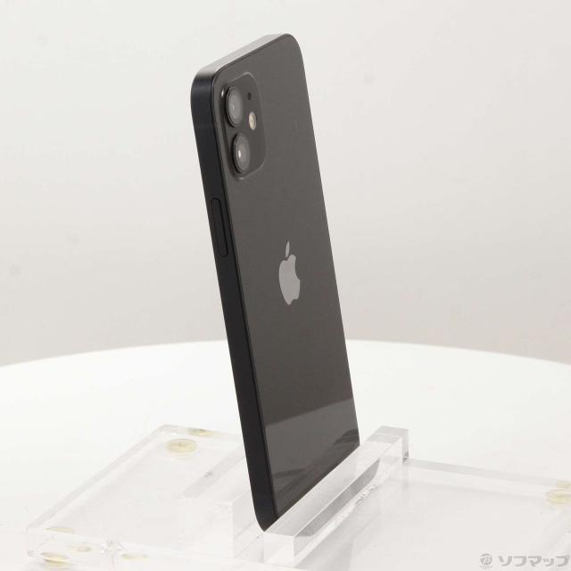 (中古)Apple iPhone12 64GB ブラック MGHN3J/A SIMフリー(258-ud)_3