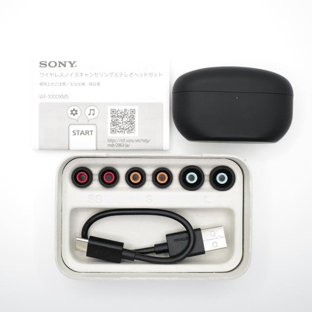 中古)SONY WF-1000XM5 ブラック(295-ud) 【公式通販】