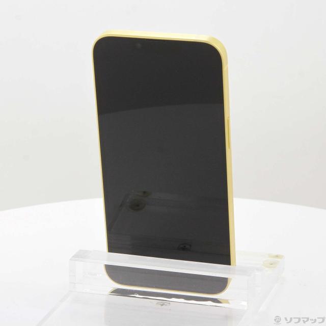 (中古)Apple iPhone14 128GB イエロー MR3Q3J/A SIMフリー(368-ud)