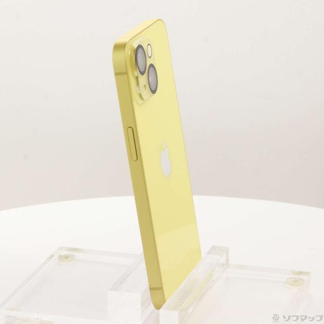 (中古)Apple iPhone14 128GB イエロー MR3Q3J/A SIMフリー(368-ud)