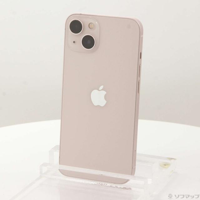 (中古)Apple iPhone13 128GB ピンク MLNE3J/A SIMフリー(305-ud)