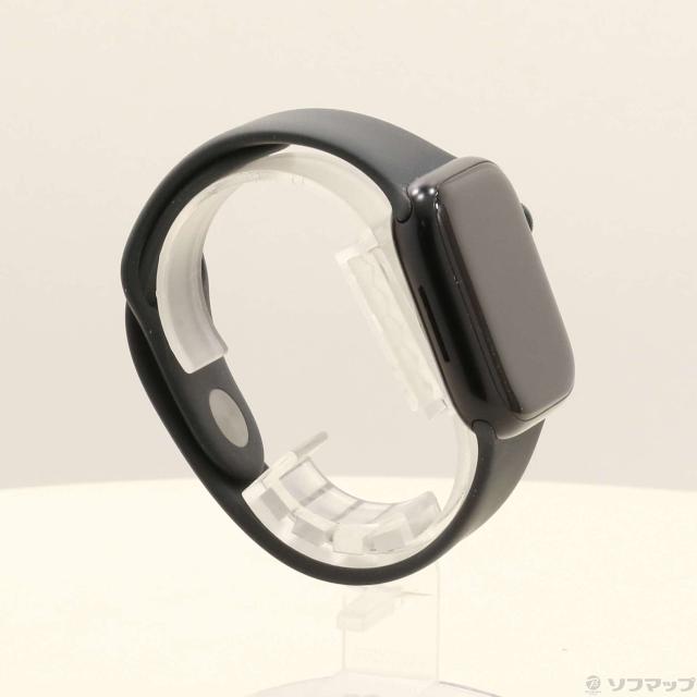 (中古)Apple Apple Watch Series 8 GPS 41mm ミッドナイトアルミニウムケース ミッドナイトスポーツバンド(198-ud)_3