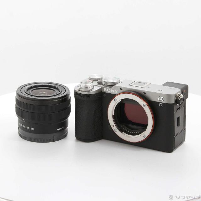 (中古)SONY α7C II ズームレンズキット シルバー ILCE-7CM2L S(196-ud)
