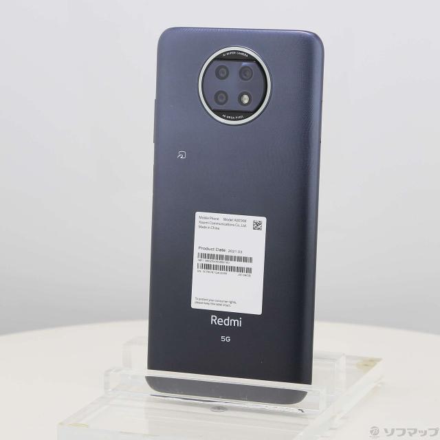 中古)Xiaomi Redmi Note 9T 64GB ナイトフォールブラック A001XM