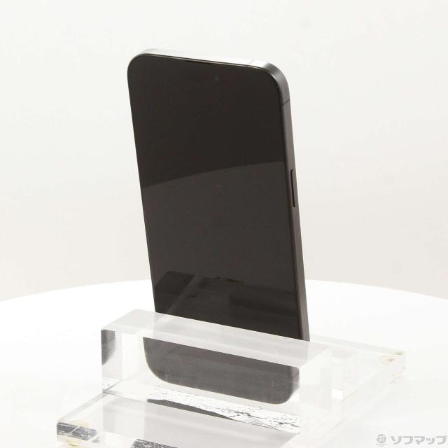 (中古)Apple iPhone15 Pro Max 256GB ブラックチタニウム MU6P3J/A SIMフリー(276-ud)