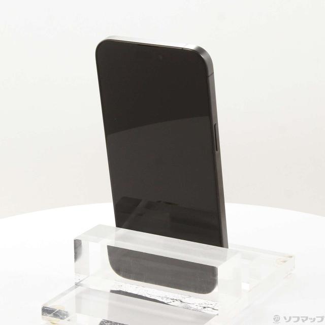 (中古)Apple iPhone15 Pro Max 256GB ブラックチタニウム MU6P3J/A SIMフリー(276-ud)