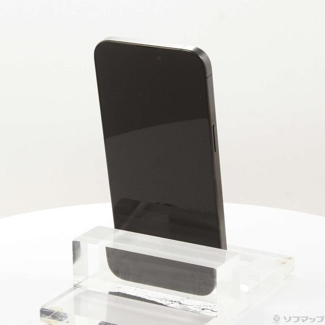 (中古)Apple iPhone15 Pro Max 256GB ブラックチタニウム MU6P3J/A SIMフリー(349-ud)