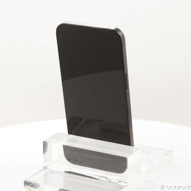 (中古)Apple iPhone15 Pro Max 256GB ブラックチタニウム MU6P3J/A SIMフリー(269-ud)