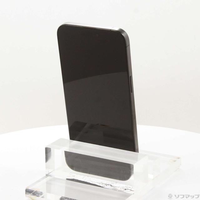 (中古)Apple iPhone15 Pro Max 256GB ブラックチタニウム MU6P3J/A SIMフリー(297-ud)