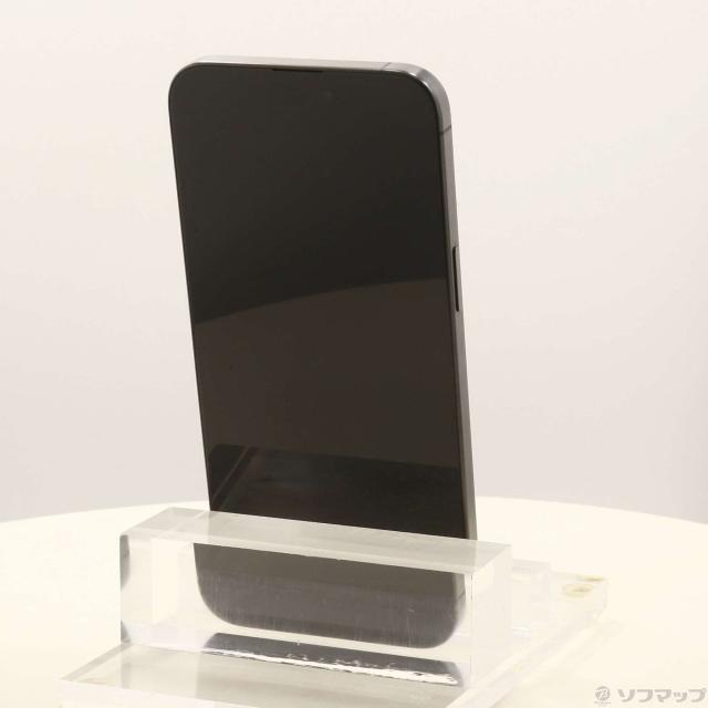 (中古)Apple iPhone15 Pro Max 256GB ブラックチタニウム MU6P3J/A SIMフリー(377-ud)