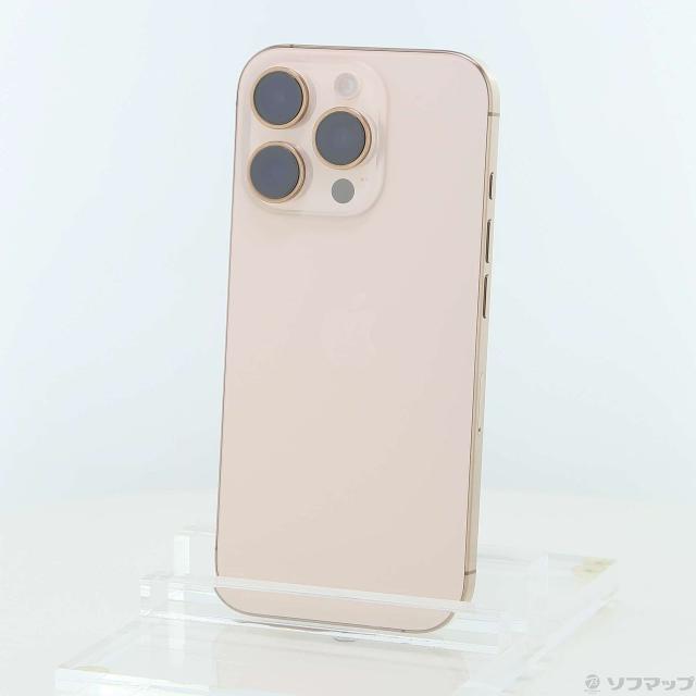 (中古)Apple iPhone16 Pro 512GB デザートチタニウム MYN63J/A SIMフリー(348-ud)