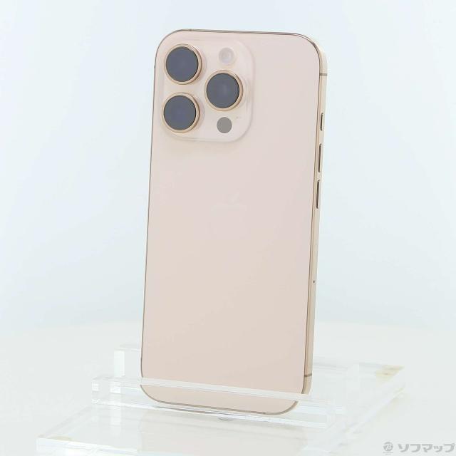 (中古)Apple iPhone16 Pro 512GB デザートチタニウム MYN63J/A SIMフリー(349-ud)