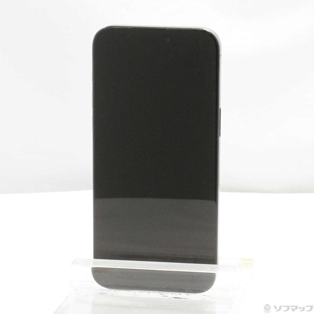 (中古)Apple iPhone15 Pro Max 256GB ブラックチタニウム MU6P3J/A SIMフリー(295-ud)