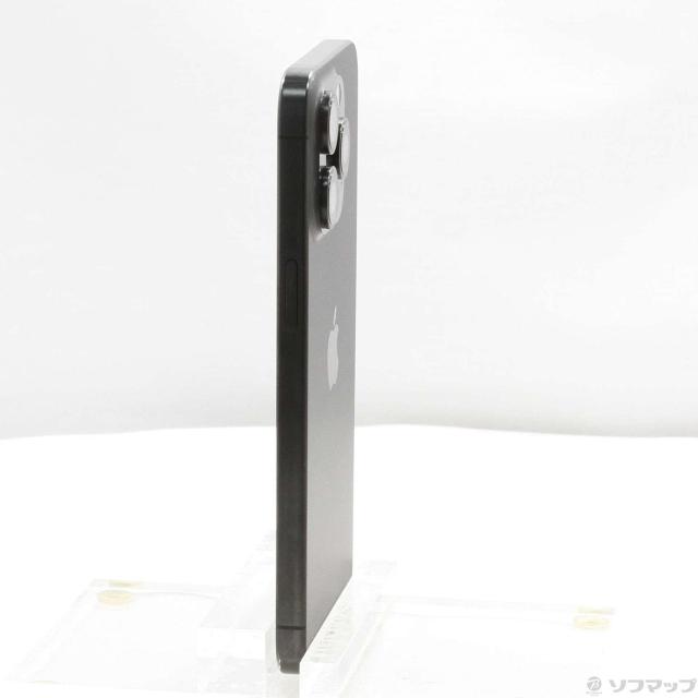 (中古)Apple iPhone15 Pro Max 256GB ブラックチタニウム MU6P3J/A SIMフリー(349-ud)