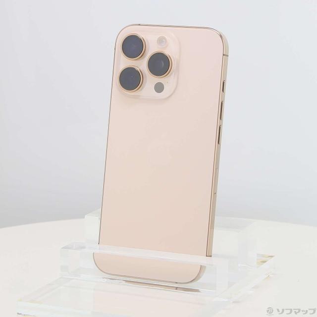 中古)Apple iPhone16 Pro 256GB デザートチタニウム MYN23J/A SIM