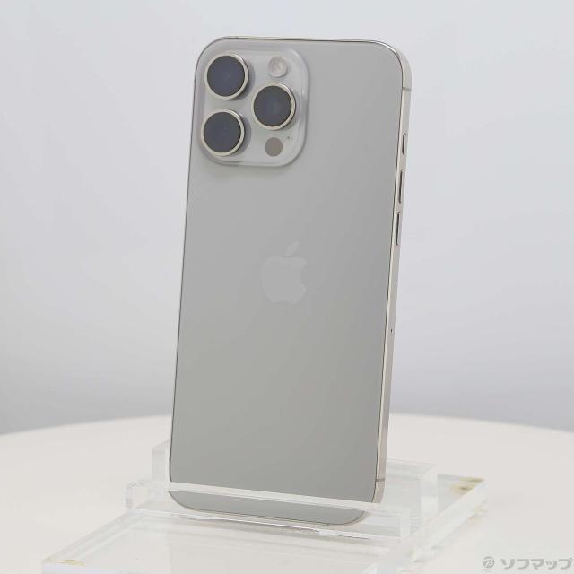 (中古)Apple iPhone16 Pro Max 256GB ナチュラルチタニウム MYWK3J/A SIMフリー(276-ud)